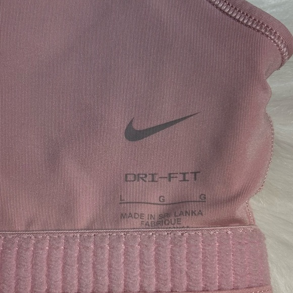 Nike Dri-FIT Logo Scoop-Back Medium-Impact Sports Bra Size Large - Picture 5 of 5